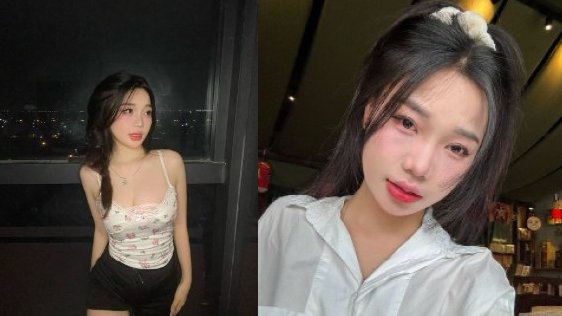 Cô gái trẻ thu hút với phong cách sôi động