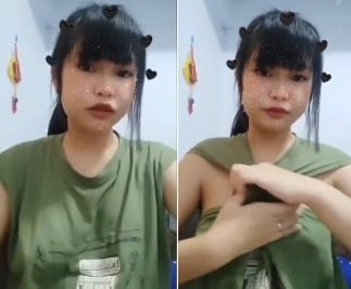 Nữ sinh năm cuối thân thiết với bạn làm kỷ niệm đáng nhớ